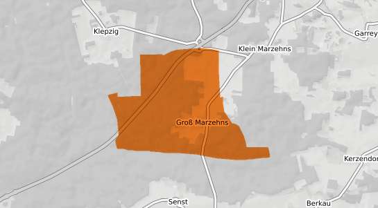 Mietspiegelkarte Gross Marzehns